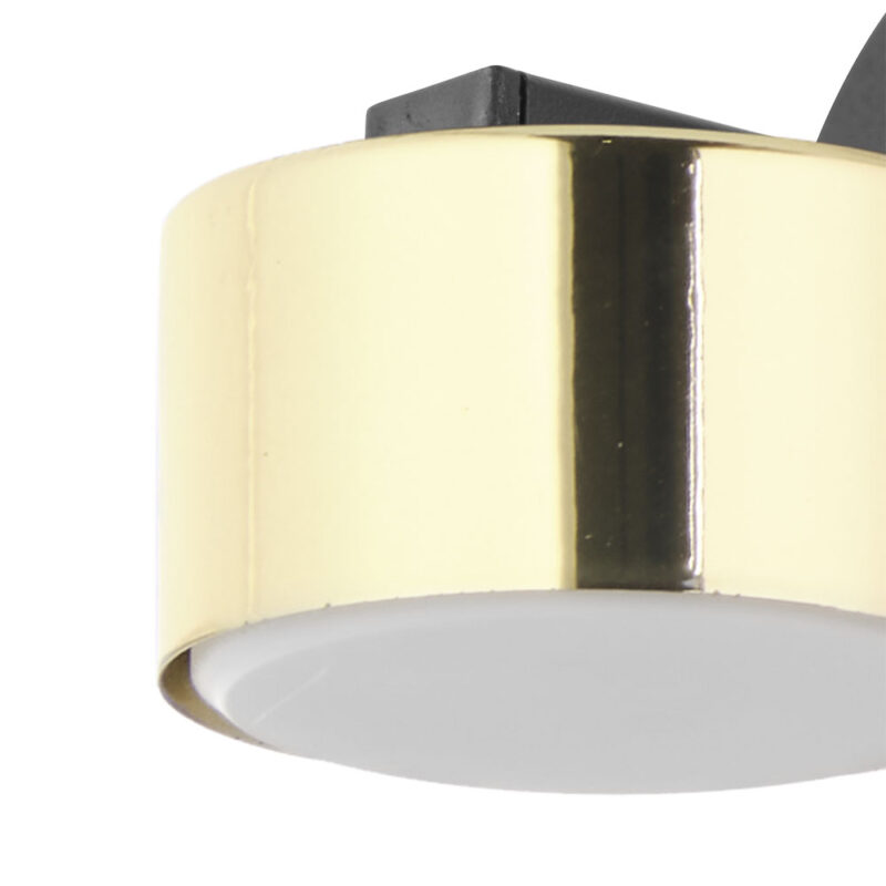 Kinkiet TK Lighting Dallas Gold/black GX53 x1 - obrazek 3