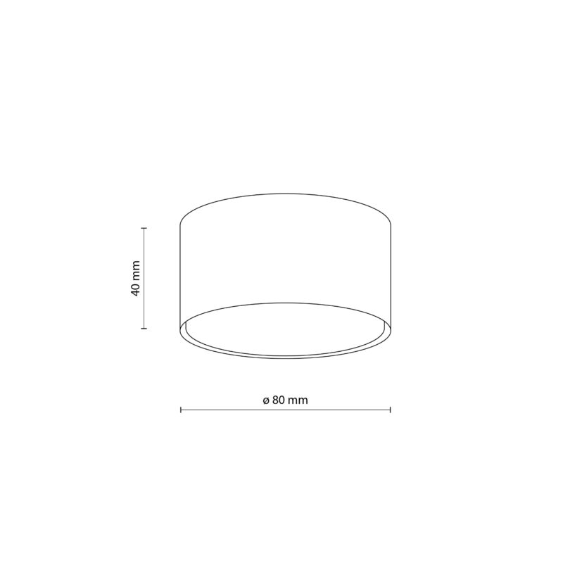 Lampa Sufitowa TK Lighting Top Gold GX53 x1 - obrazek 4
