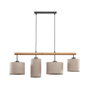 Lampa Wisząca TK Lighting Deva Nature Fsc 100%, Sa-coc-006060 x4