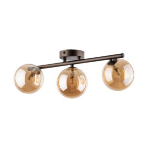 Lampa Sufitowa TK Lighting Estera Brown x3