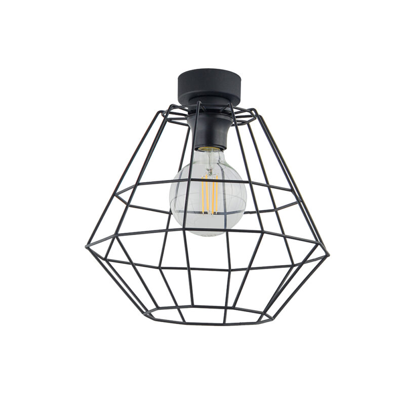 Lampa Sufitowa TK Lighting Diamond New Black D x1