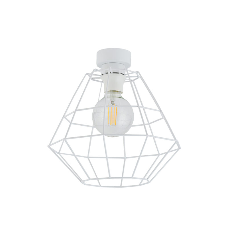 Lampa Sufitowa TK Lighting Diamond New White D x1