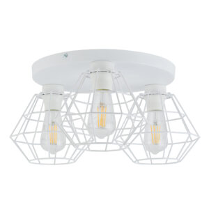 Lampa Sufitowa TK Lighting Diamond New White x3