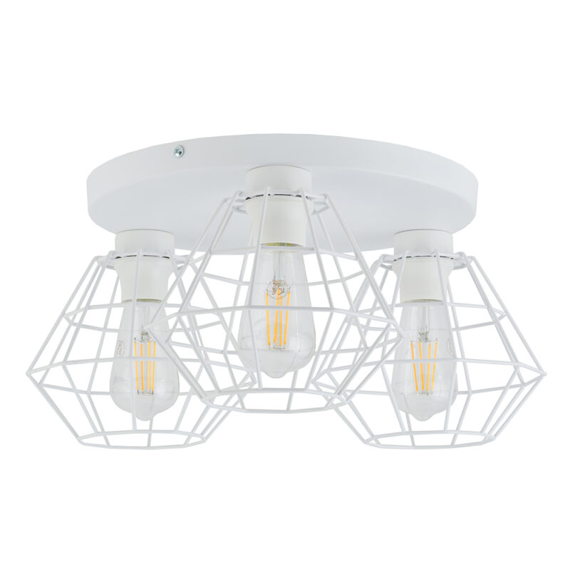 Lampa Sufitowa TK Lighting Diamond New White x3