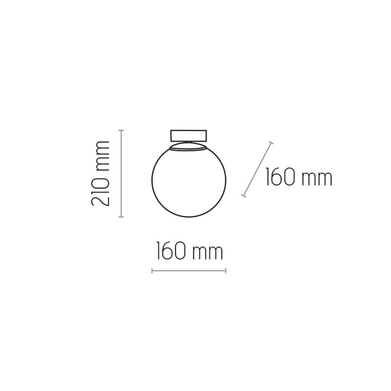 Lampa Sufitowa TK Lighting Celeste x1 - obrazek 3