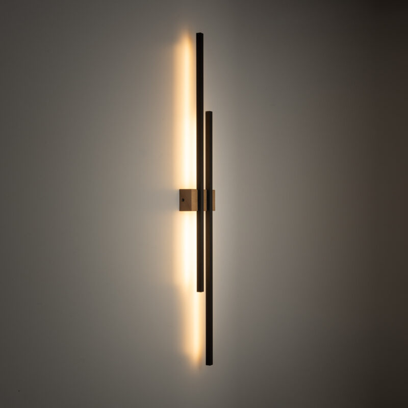 Kinkiet TK Lighting Flash Wood Sosna LED x2 - obrazek 4