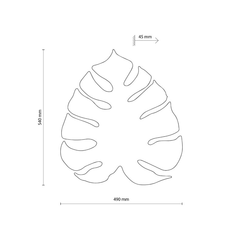 Kinkiet TK Lighting Monstera Xl Beige G9 x4 - obrazek 9