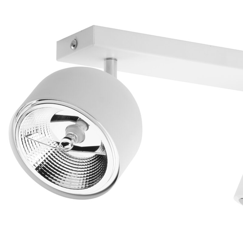 Lampa Sufitowa TK Lighting Altea White + Żarówki x3 - obrazek 4