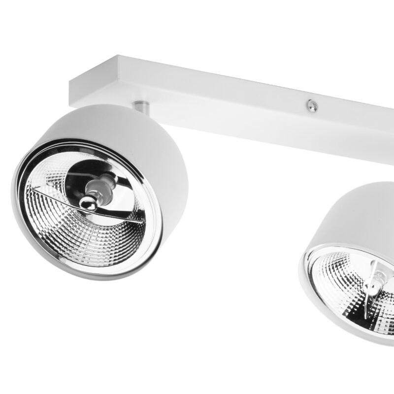 Lampa Sufitowa TK Lighting Altea White + Żarówki x4 - obrazek 4