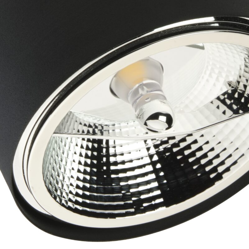 Lampa Sufitowa TK Lighting Altea Black + Żarówka x1 - obrazek 3