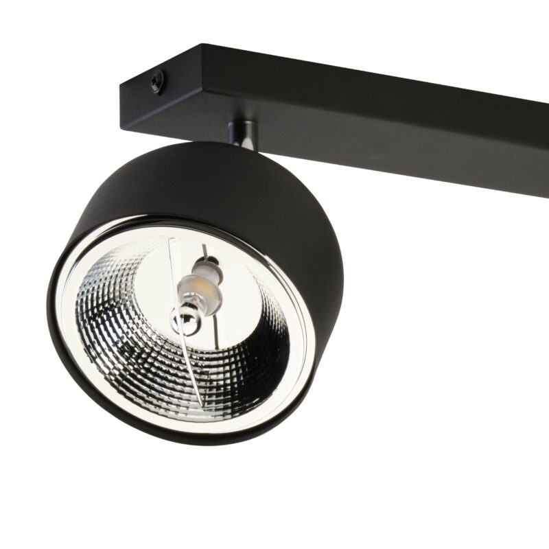 Lampa Sufitowa TK Lighting Altea Black + Żarówki x3 - obrazek 4
