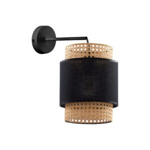 Kinkiet TK Lighting Boho Black x1