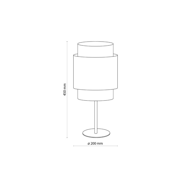 Lampka Nocna TK Lighting Boho White x1 - obrazek 5