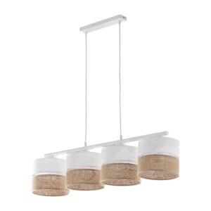 Lampa Wisząca TK Lighting Linobianco x4