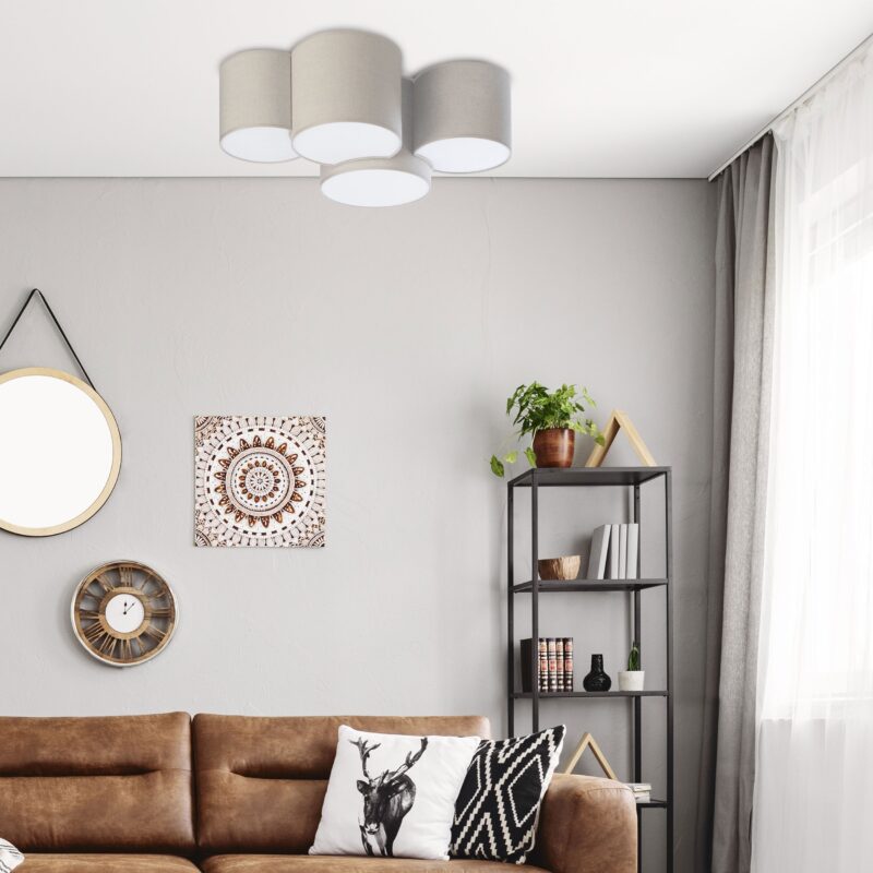 Lampa Sufitowa TK Lighting Mona Nature x4 - obrazek 3