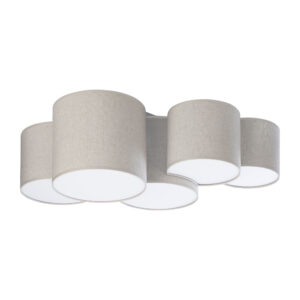 Lampa Sufitowa TK Lighting Mona Nature x5
