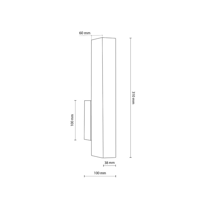 Kinkiet TK Lighting Teo LED Sosna x1 - obrazek 7