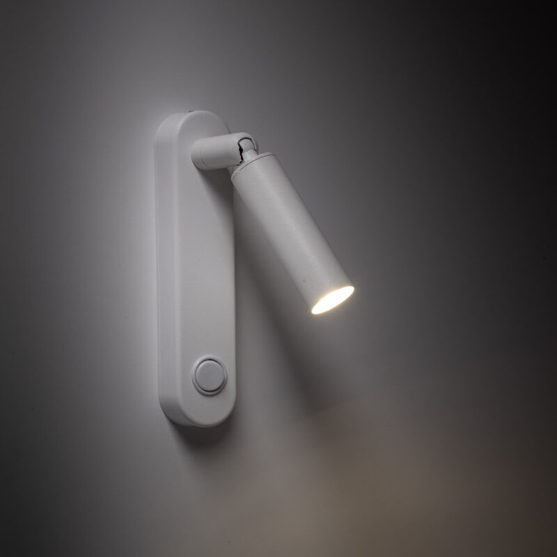 Kinkiet TK Lighting Enzo Long White x1 - obrazek 3