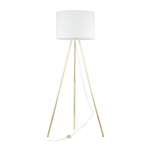 Lampa Podłogowa TK Lighting Umberto White Gold x1