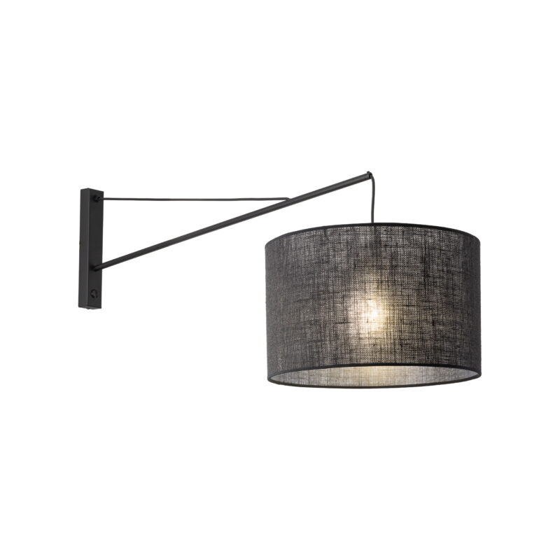 Kinkiet TK Lighting Glorii Black x1 - obrazek 4
