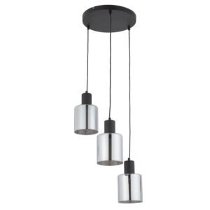Lampa Wisząca TK Lighting Sierra Black x3