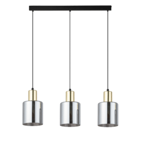 Lampa Wisząca TK Lighting Sierra Gold Listwa x3