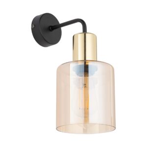 Kinkiet TK Lighting Sierra Gold Amber x1