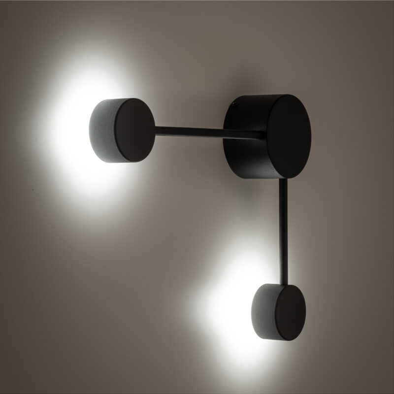 Kinkiet TK Lighting Avia Black x2 - obrazek 4