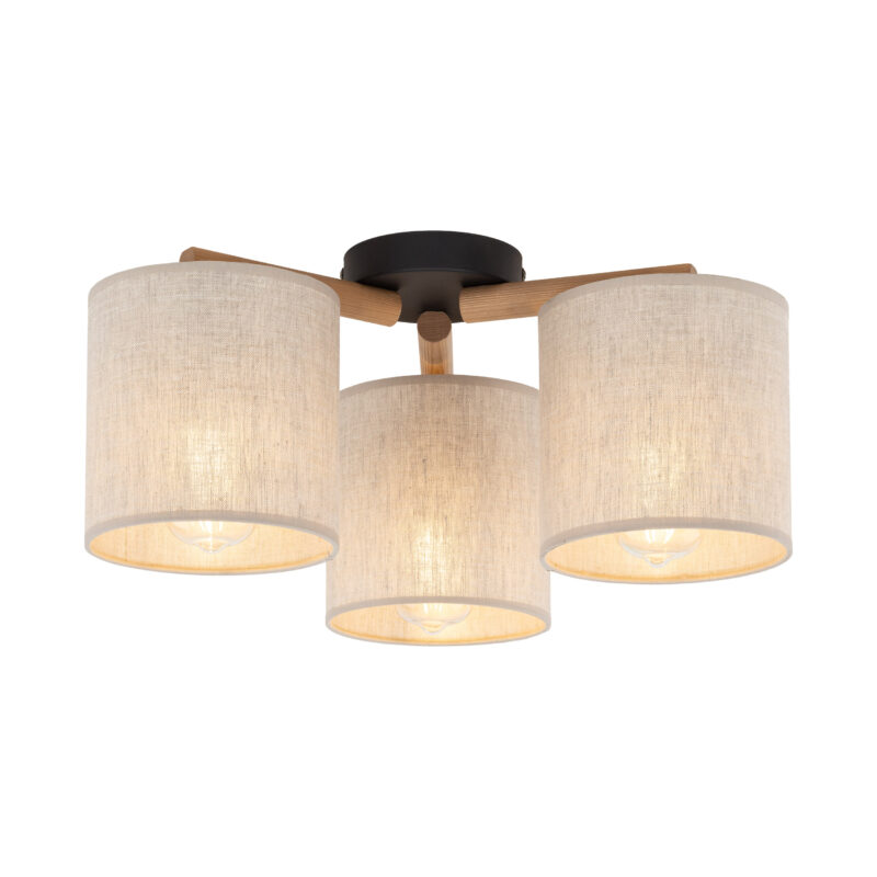 Lampa Sufitowa TK Lighting Deva Nature x3 - obrazek 4