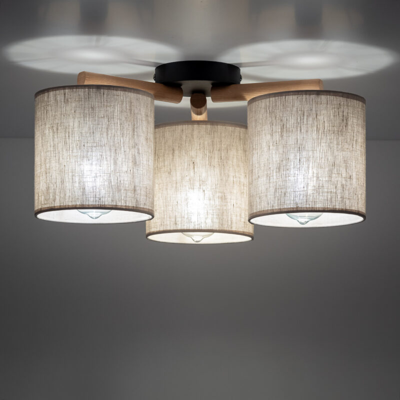 Lampa Sufitowa TK Lighting Deva Nature x3 - obrazek 5