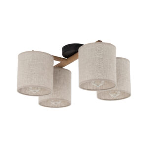 Lampa Sufitowa TK Lighting Deva Nature x4