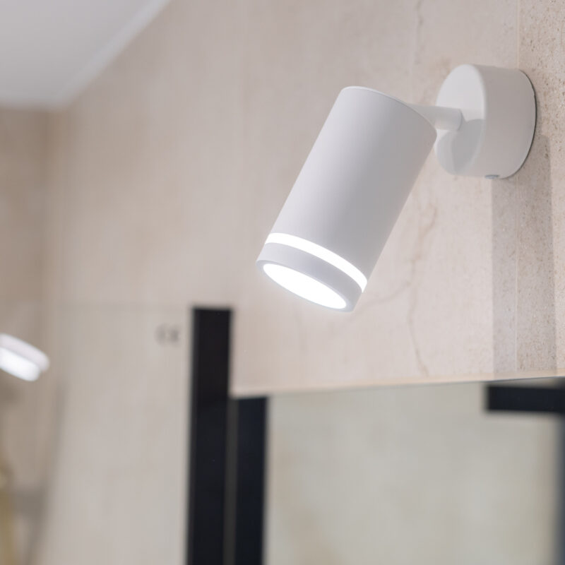 Spot TK Lighting Jet White x1 - obrazek 3