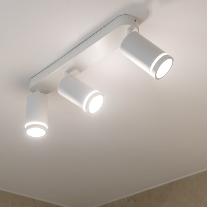 Spot TK Lighting Jet White x3 - obrazek 3