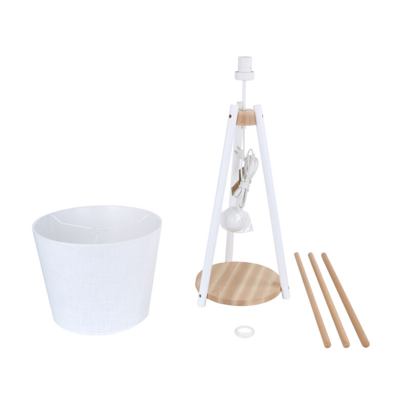 Lampa Podłogowa TK Lighting Vaio White x1 - obrazek 7