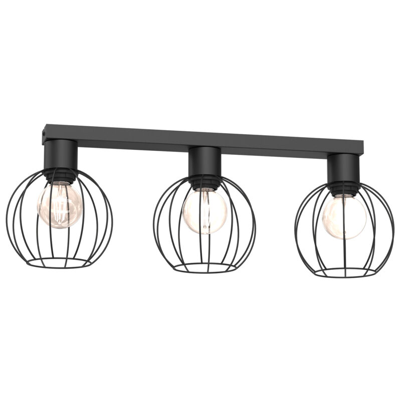 Plafon Luminex Laps Wire Shade Round x3
