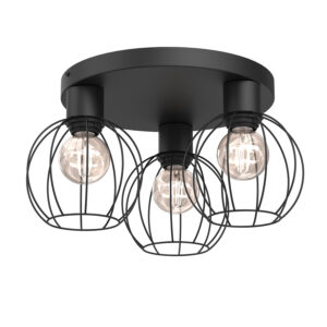 Plafon Luminex Laps, Plate Dia 300mm, Wire Shade Round x1