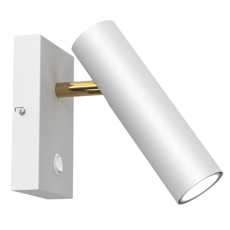 Spot Luminex Axion With Switch White/gold x1