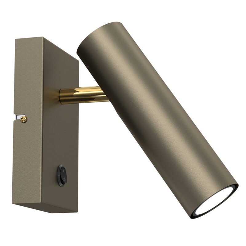Spot Luminex Axion With Switch Titanium Gold/gold x1