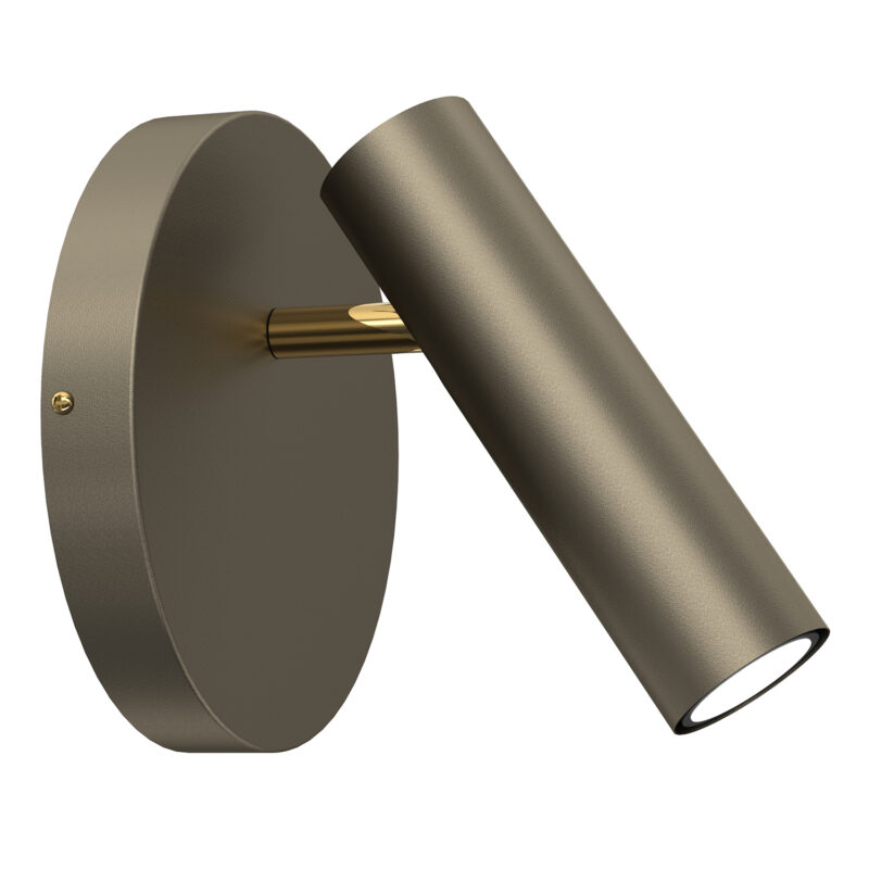 Kinkiet Luminex Axion Titanium Gold/gold x1