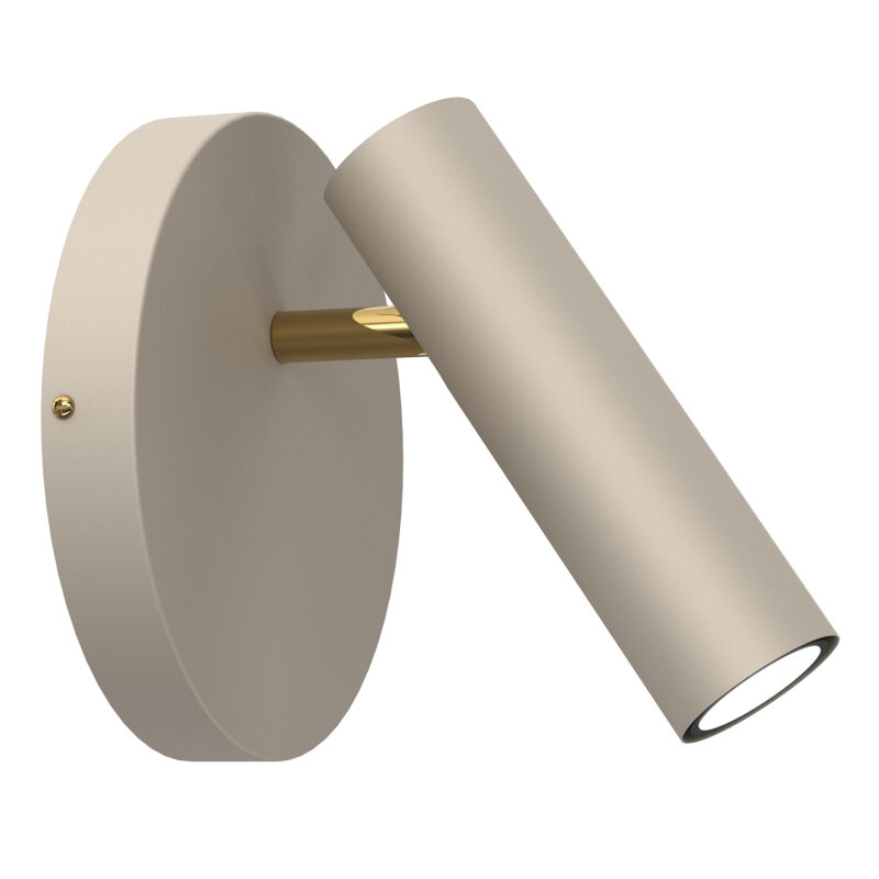 Kinkiet Luminex Axion Beige/gold x1