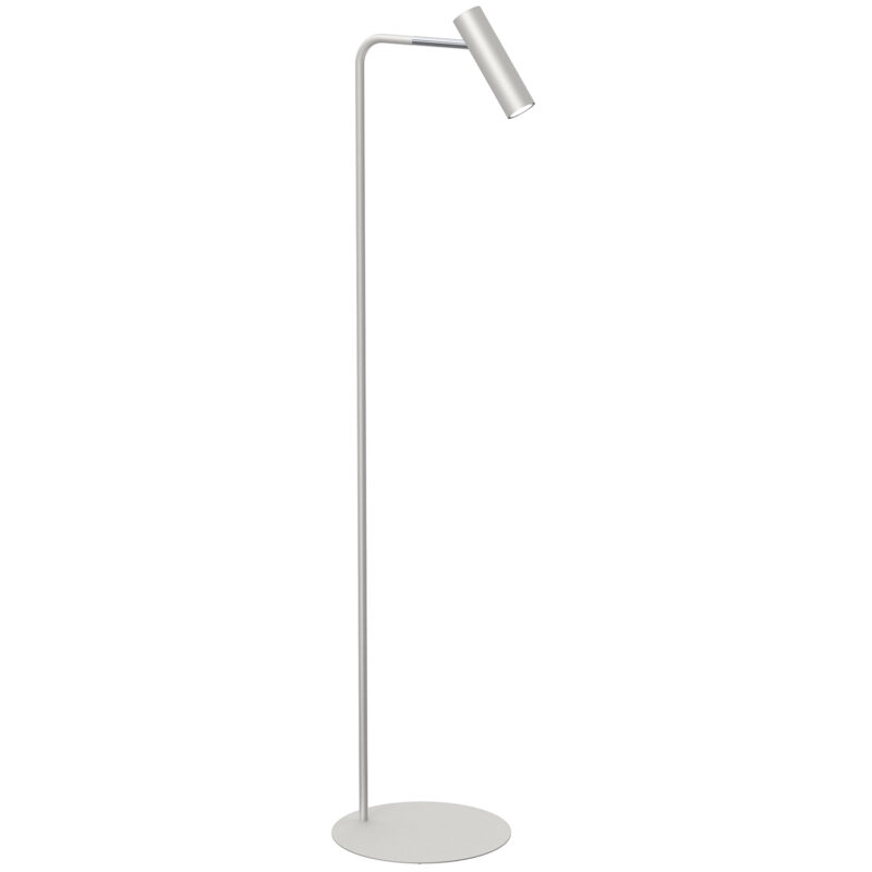 Lampa Podłogowa Luminex Axion Grey/chrome x1