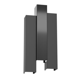 Kinkiet Luminex Wall Black x6