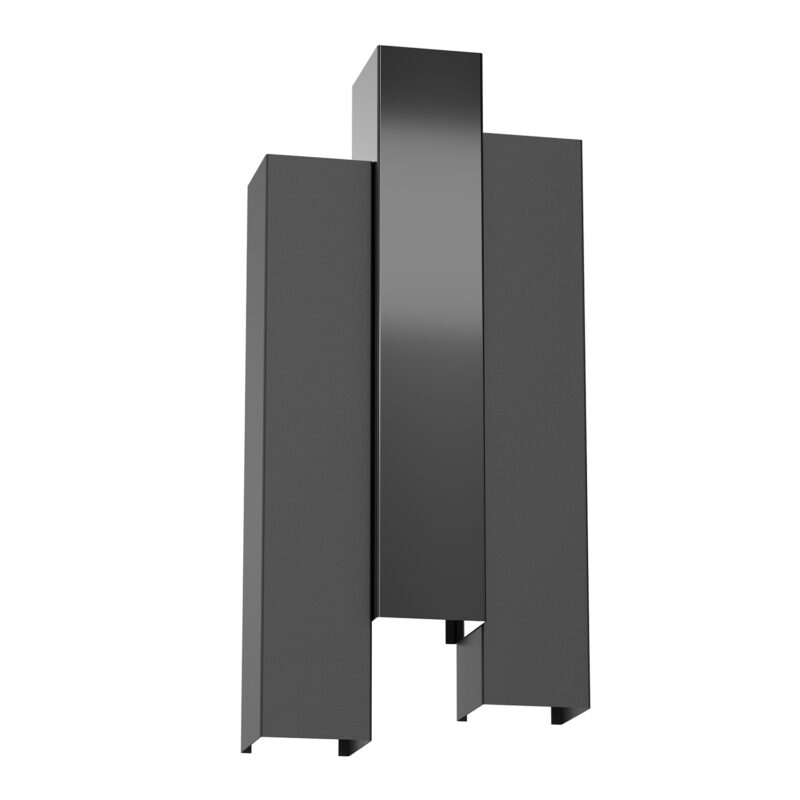 Kinkiet Luminex Wall Black x6