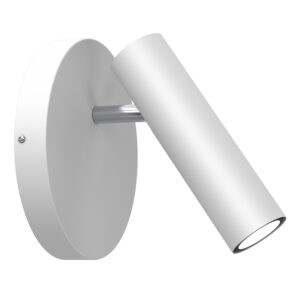 Kinkiet Luminex Axion White/chrome x1