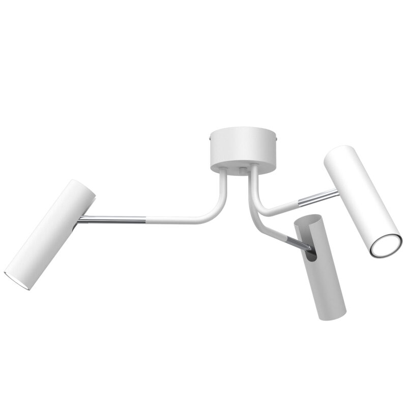Plafon Luminex Ramiona Axion White/chrome x3