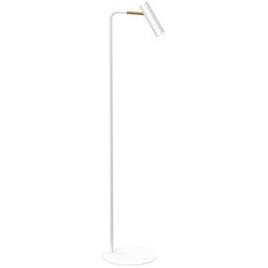 Lampa Podłogowa Luminex Axion White/gold x1