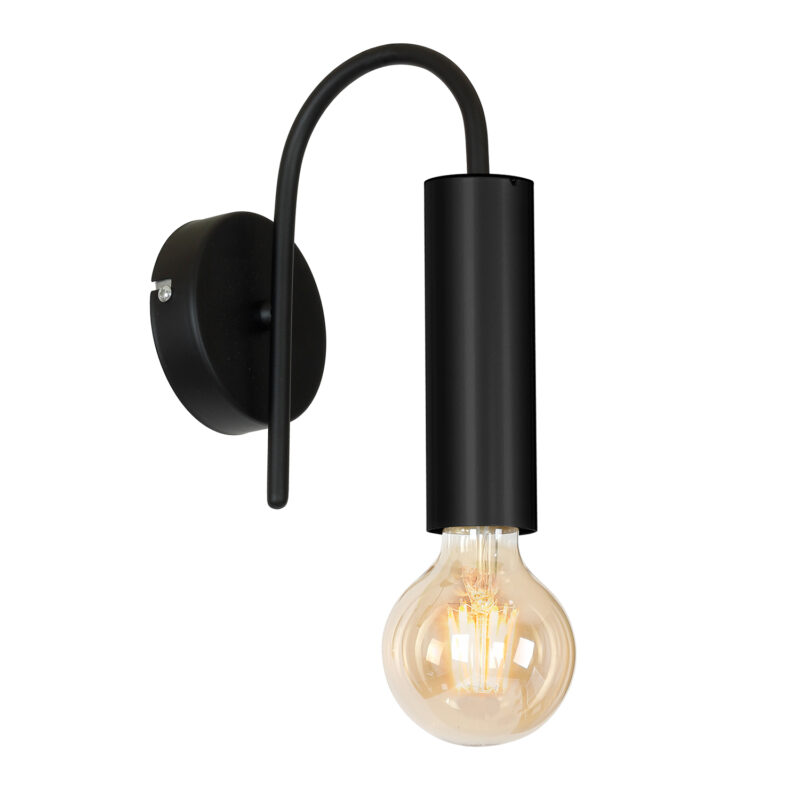 Kinkiet Luminex Loppe black x1