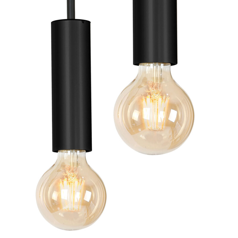 Plafon Luminex Loppe black x4 - obrazek 3