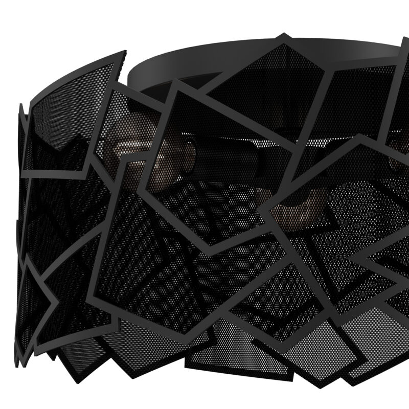 Plafon Luminex Camo Black x3 - obrazek 3