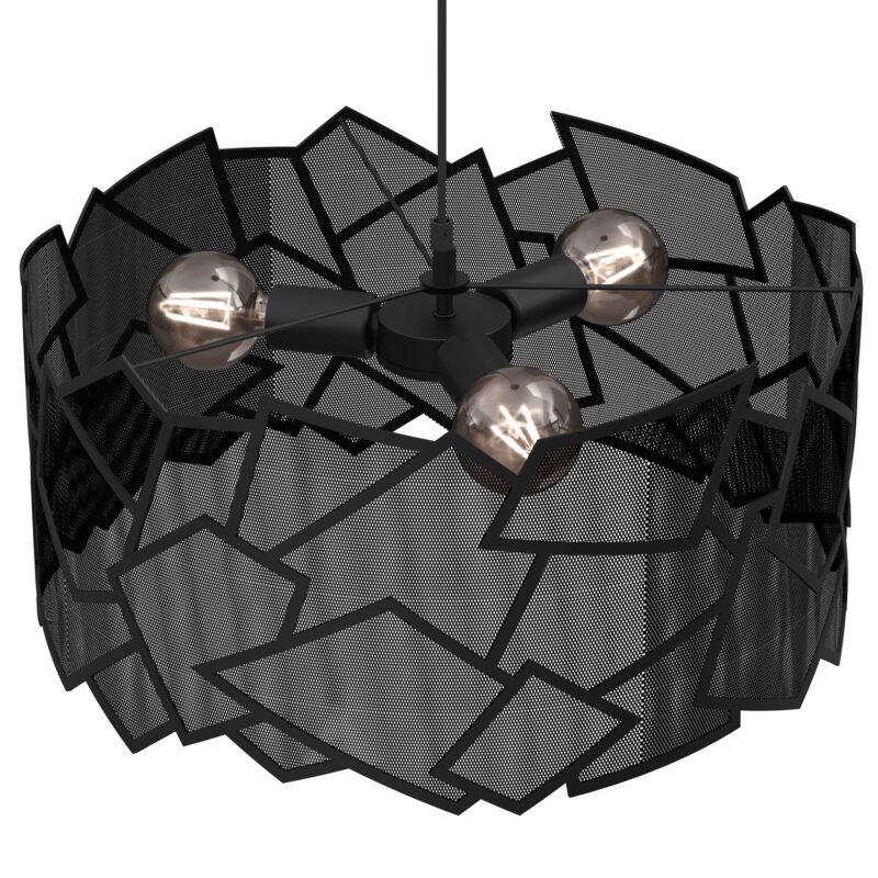 Żyrandol Luminex Camo Black x3 - obrazek 3